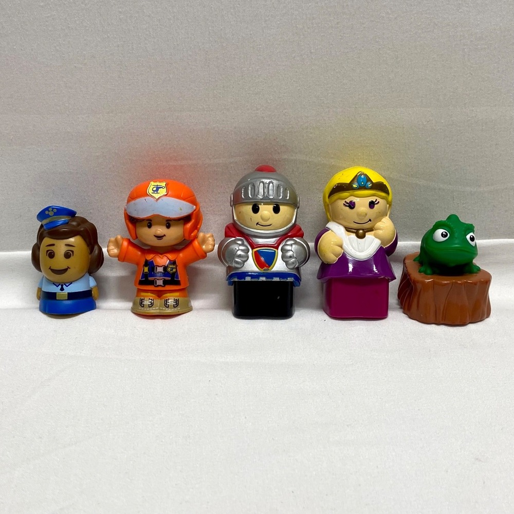 Little People Mega Bloks Toy Story Vinyl Figures Lot Of 5 Replacement Characters